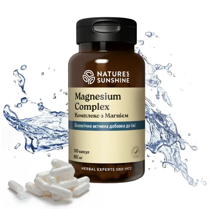 Магний Комплекс (Magnesium complex) 100 капс. Nature’s Sunshine ...